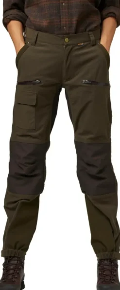 Chevalier Metsästyshousut/Vedenpitävät Metsästyshousut^Pointer Pro 2.0 Vent -naisten metsästyshousut, vihreä