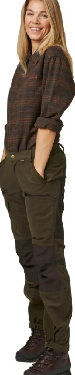 Chevalier Metsästyshousut/Vedenpitävät Metsästyshousut^Pointer Pro 2.0 Vent -naisten metsästyshousut, vihreä