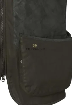 Chevalier Koiranohjaajan Vaatteet^Vintage Dogsport koiranohjaajan liivi, Leather Brown