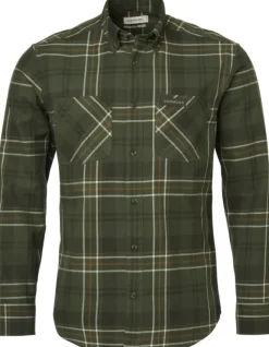Chevalier Metsästyspaidat^Willow Flannel Shirt flanellipaita, tummanvihreä