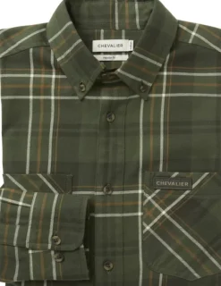 Chevalier Metsästyspaidat^Willow Flannel Shirt flanellipaita, tummanvihreä