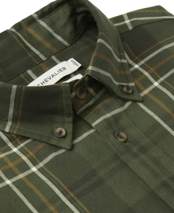 Chevalier Metsästyspaidat^Willow Flannel Shirt flanellipaita, tummanvihreä