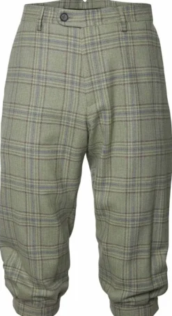 Chevalier Wiston polvihousut, Willow Green Checked| Metsästyshousut/Loden- Ja Tweedhousut