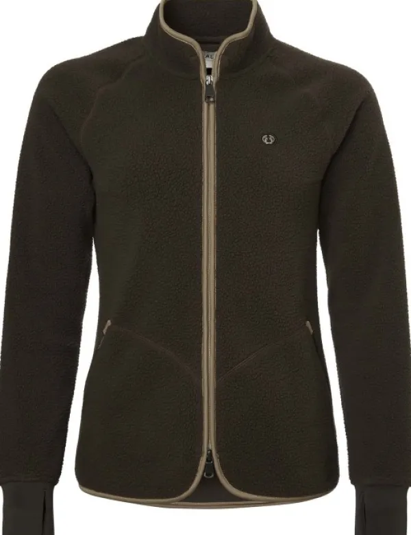 Chevalier Metsästyspuserot^W's Pax Light Pile Jacket Leather Brown