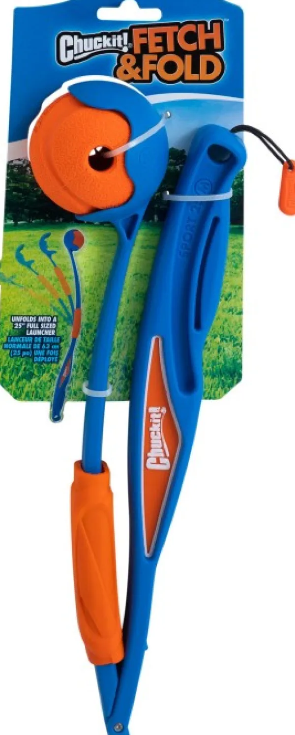 Chuckit! Fetch & Fold pallonheitin| Aktivointilelut