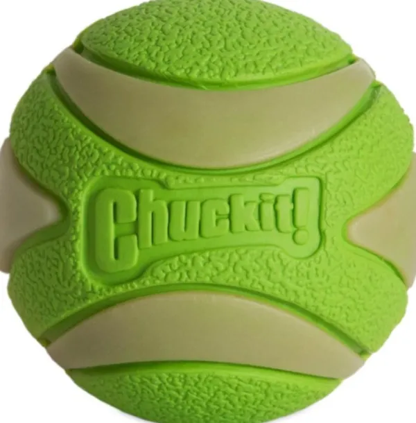 Chuckit! Max Glow Ultra Squeaker Ball M| Aktivointilelut