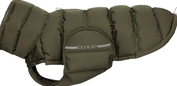 Cloud7 Alaska koiran takki, koot 3-5, Olive| Talvitakit