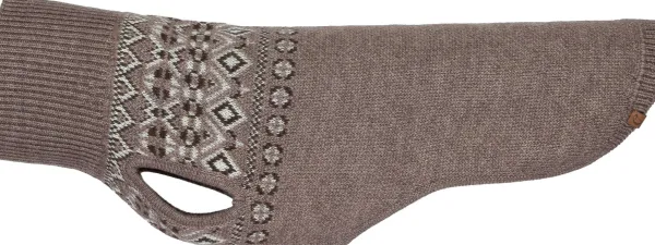 Cloud7 Neuletakit^Bergen Sweater Greige koiran villamantteli, koko 1-2