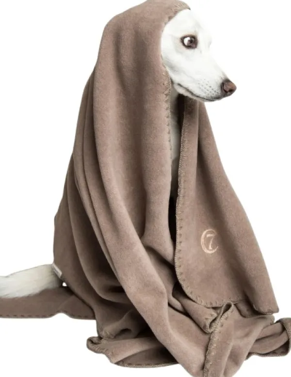 Cloud7 Tyynyt Ja Peitot^Blanket Soft Fleece koiranpeitto, M, hiekanruskea