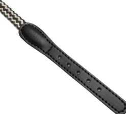 Cloud7 Kaulapannat^Collar Mauerpark köysikaulapanta, XS-XL, Zick Zack Black