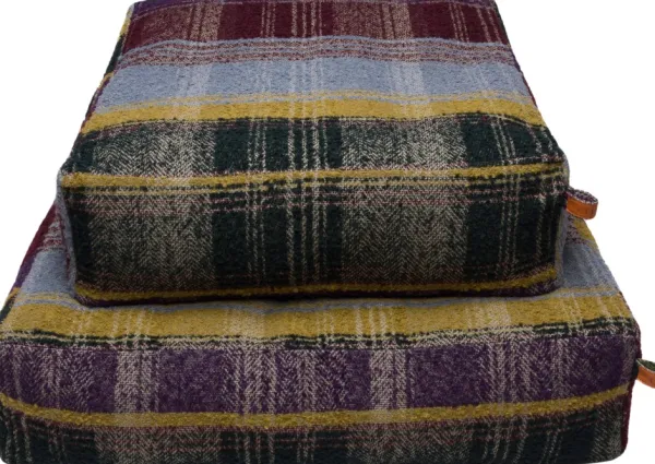 Cloud7 Koiranpedit^Cube Tartan koiranpeti, M, Purple