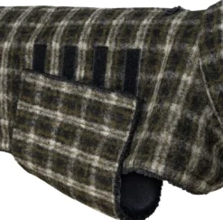 Cloud7 Fleecetakit^Dog Coat Brooklyn koirantakki, 3-5, Plaid Green