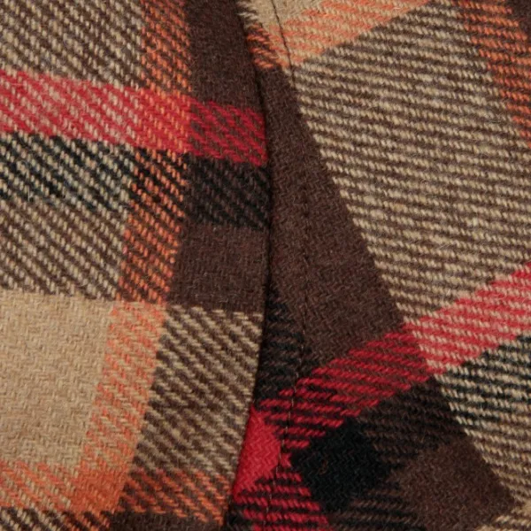 Cloud7 Dog Rain Coat Glasgow Plaid koiran takki, koko 2, Orange| Sadetakit