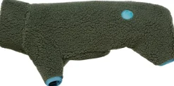 Cloud7 Fleecetakit^Dog Sweater Cornwall Teddy koiranpaita mäyräkoirille, 2-3, Olive
