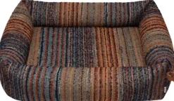 Cloud7 Koiranpedit^Sleepy Stripes koiranpeti, S, Blue-Red