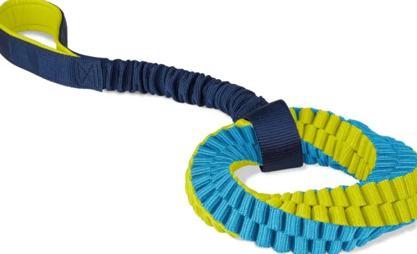 Coachi Tuggi Helix lelu joustolla, tummansininen/lime| Aktivointilelut