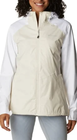 Columbia Inner Limits II Jacket naisten kuoritakki, Chalk/White| Kuori- Ja Sadetakit