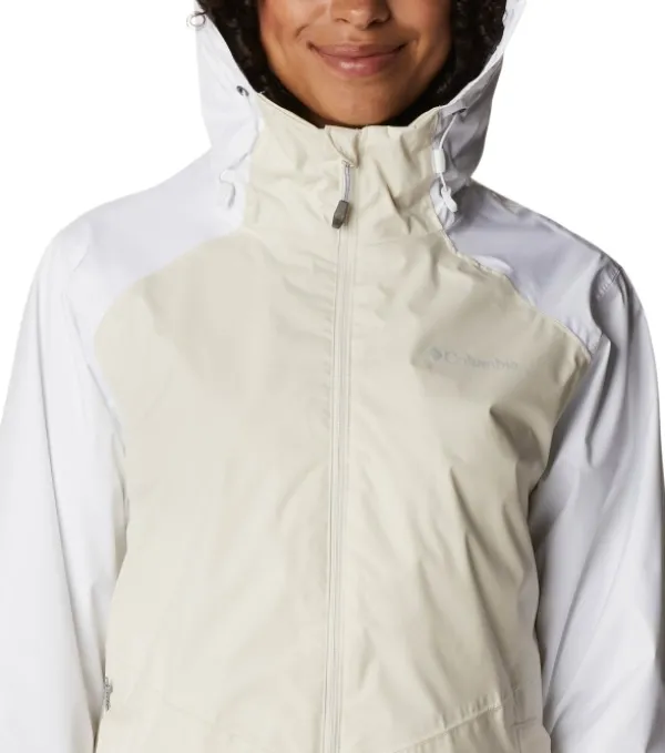 Columbia Inner Limits II Jacket naisten kuoritakki, Chalk/White| Kuori- Ja Sadetakit