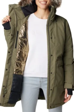 Columbia Little Si Insulated Parka naisten talvitakki, vihreä| Talvitakit