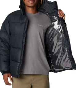 Columbia M's Pike Lake™ II Hooded Jacket Black| Talvitakit