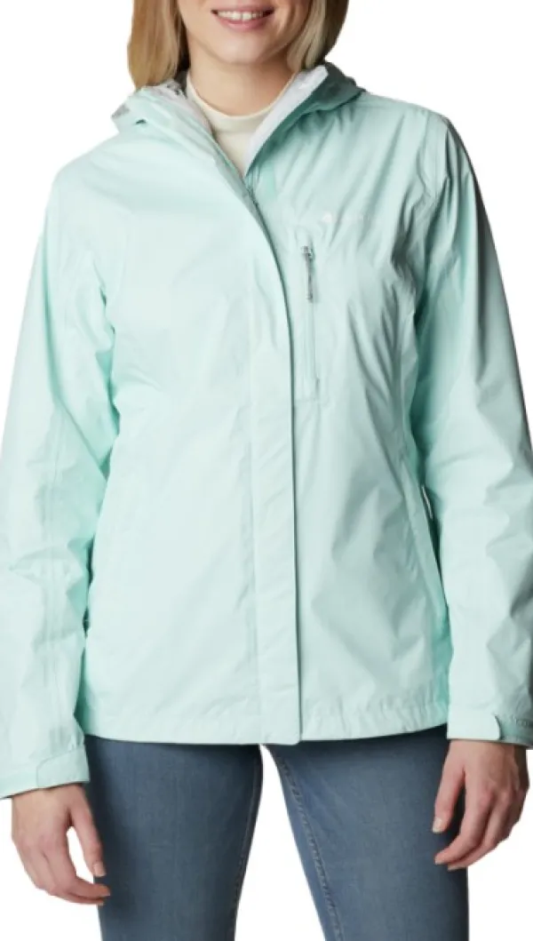 Columbia Pouring Adventure II Jacket naisten ulkoilutakki, vaaleansininen| Kuori- Ja Sadetakit