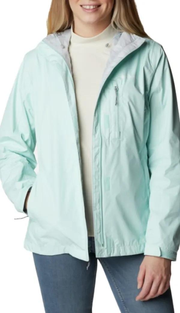 Columbia Pouring Adventure II Jacket naisten ulkoilutakki, vaaleansininen| Kuori- Ja Sadetakit