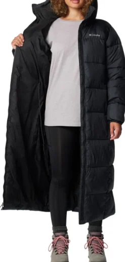 Columbia Puffect™ II Long Jacket naisten takki, Black| Talvitakit