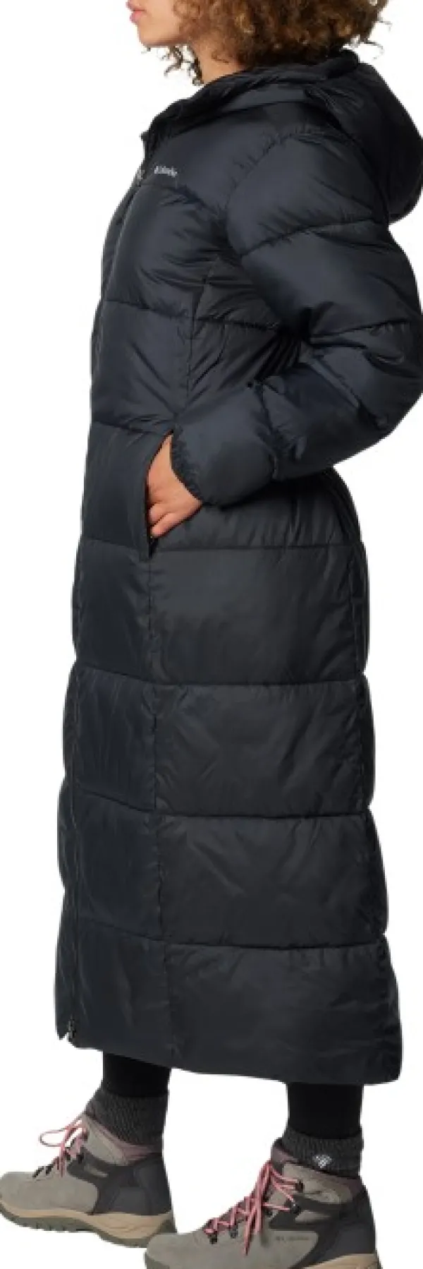 Columbia Puffect™ II Long Jacket naisten takki, Black| Talvitakit