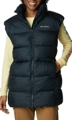 Columbia Liivit^Puffect Mid Vest naisten liivi, musta