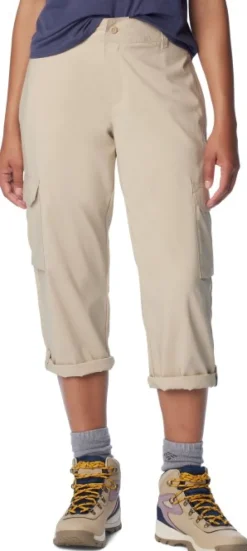 Columbia Metsästyshousut/Polvihousut Metsästykseen^Silver Ridge Utility™ Capri naisten caprit, Ancient Fossil