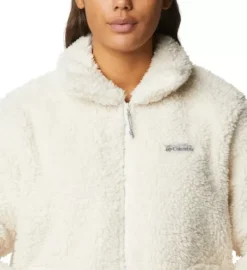 Columbia Hupparit, Fleecet Ja Välipaidat^Winter Pass Sherpa FZ naisten fleecetakki, valkoinen