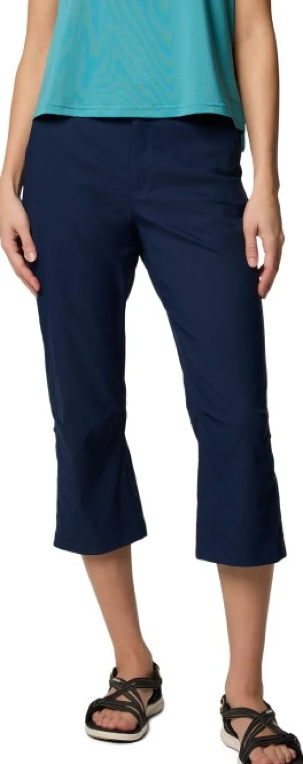 Columbia Polvihousut^W's Leslie Falls™ Capri II Collegiate Navy