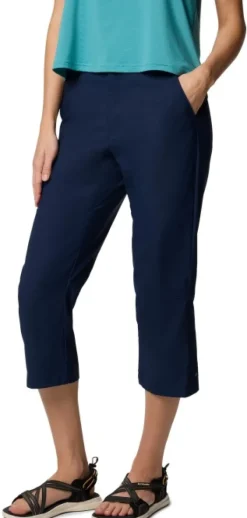 Columbia Polvihousut^W's Leslie Falls™ Capri II Collegiate Navy