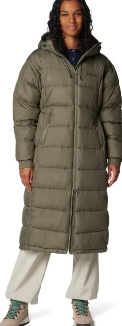 Columbia Talvitakit^W's Pike Lake™ II Long Jacket Stone Green