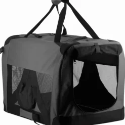 Companion Pet Soft Crate kuljetuskoppa, harmaa/musta, S| Kuljetushäkit Ja Matkustustarvikkeet
