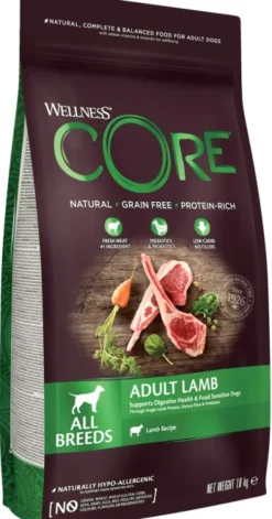 CORE Adult Lamb koiranruoka aikuisille koirille, lammas, 1,8 kg| Koiran Kuivaruoka