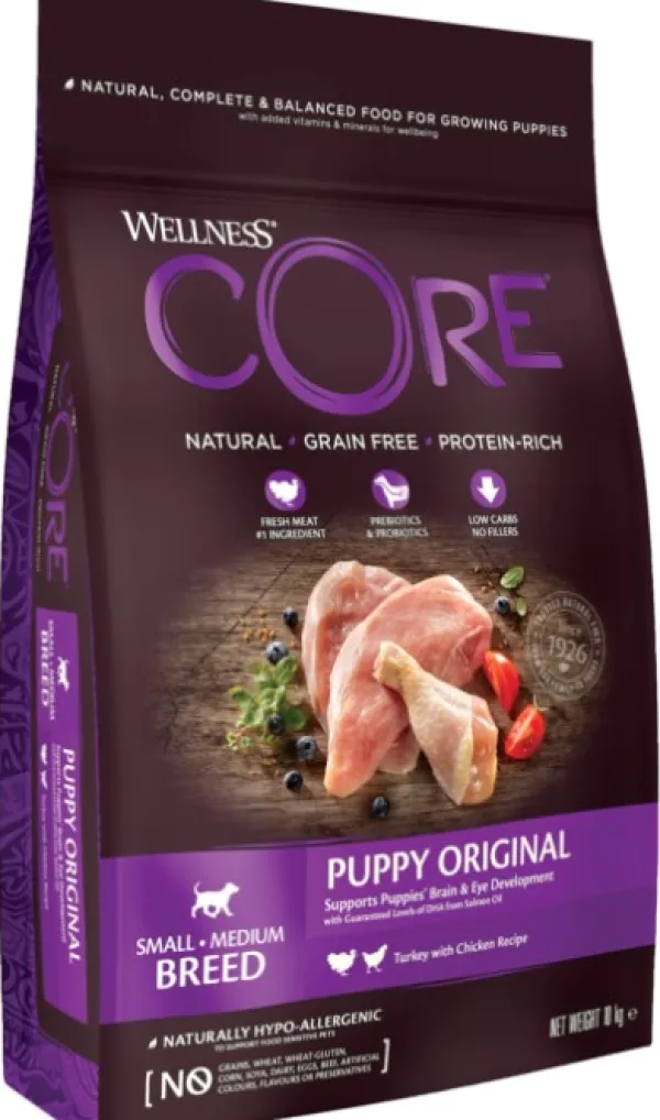 CORE Puppy Original koiranpennun ruoka, kalkkuna/kana,10 kg| Koiran Kuivaruoka