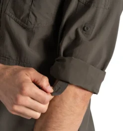 Craghoppers Hyönteissuojatut Vaatteet^NosiLife Adventure LS Shirt III paita, Woodland Green