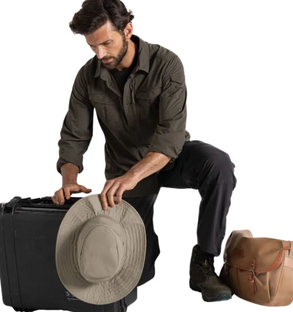 Craghoppers Hyönteissuojatut Vaatteet^NosiLife Adventure LS Shirt III paita, Woodland Green