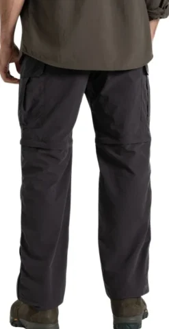 Craghoppers Shortsit^NosiLife Convertible Cargo katkolahjehousut, musta