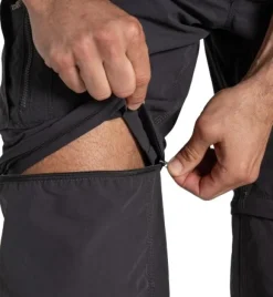 Craghoppers Shortsit^NosiLife Convertible Cargo katkolahjehousut, musta