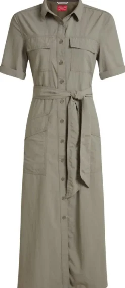 Craghoppers W's NosiLife Carina Adventure Dress Vert| Hyönteissuojatut Vaatteet
