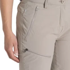 Craghoppers W's NosiLife Pro Convertible Trouser III Soft Mushroom| Hyönteissuojatut Vaatteet