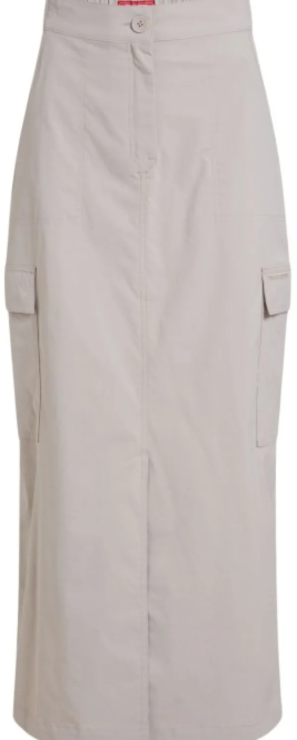 Craghoppers Hyönteissuojatut Vaatteet^W's NosiLife Pro Midi Skirt Soft Mushroom
