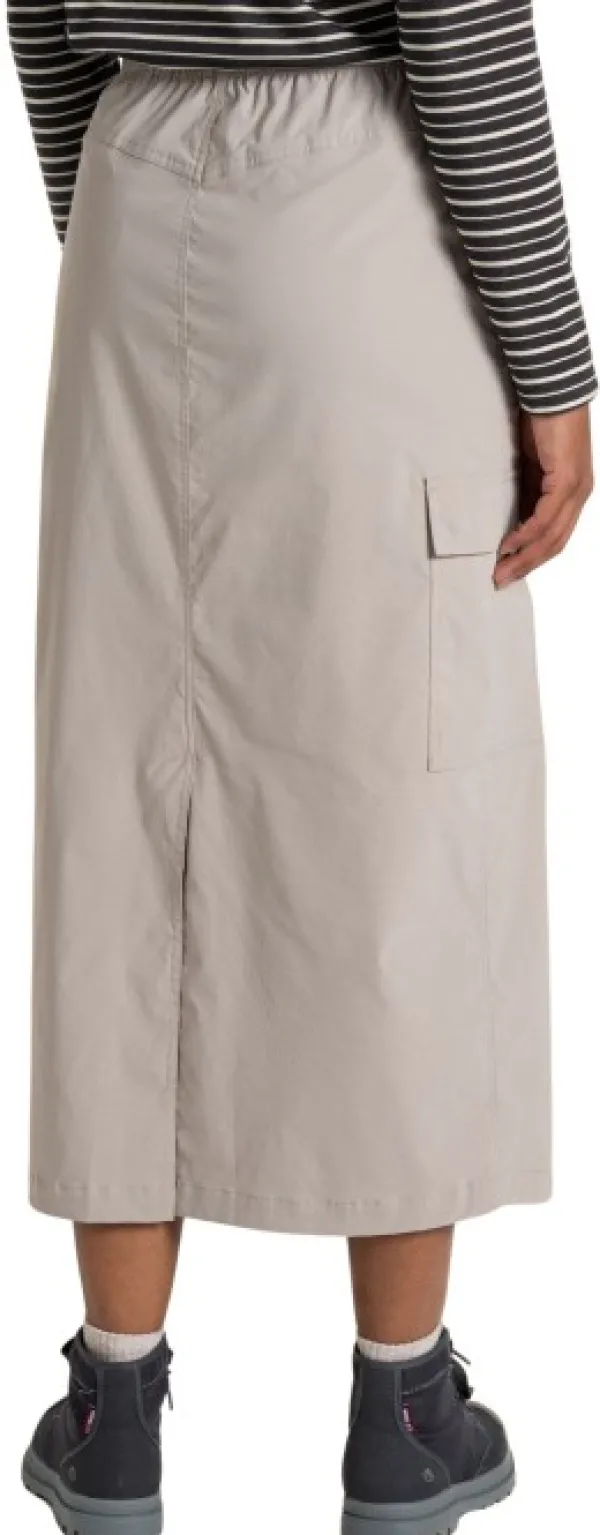 Craghoppers Hyönteissuojatut Vaatteet^W's NosiLife Pro Midi Skirt Soft Mushroom