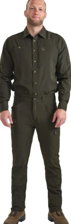 Deerhunter Canopy Trousers metsästyshousut, Forest Green| Retkeilyhousut