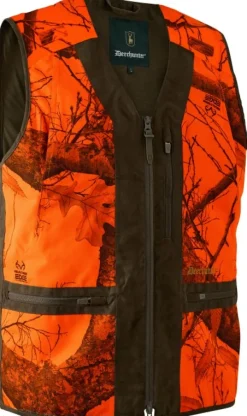 Deerhunter Koiranohjaajan Vaatteet^Eagle Waistcoat metsästysliivi, REALTREE EDGE® ORANGE