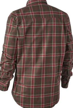 Deerhunter Metsästyspaidat^Eli Shirt kauluspaita, vihreä/punainen