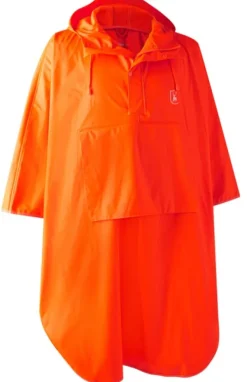 Deerhunter Koiranohjaajan Vaatteet^Hurricane Rain Poncho sadeponcho, Orange