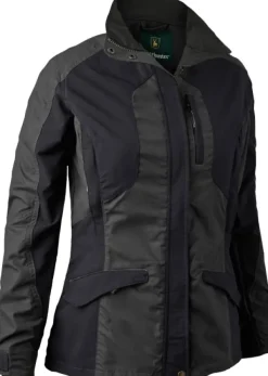 Deerhunter Koiranohjaajan Vaatteet^Lady Ann Jacket naisten ulkoilutakki, musta
